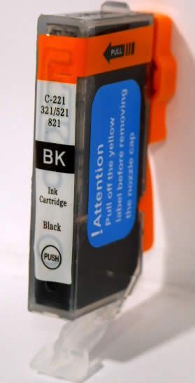 Image of Canon ink (itmedia) CLI-521 Black *No Chip* (IT3328)